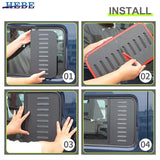 Aluminum Rear Window Trim Cover for Suzuki Jimny 2019 Car Interior Accessory HEBE