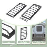 Fog Lamp Cover Iron for Jetour Traveler T2 2023+ Protective Frames HEBE