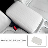 For Geely 24-26 Xingyuan eMAS 5 EX2 Armrest Box Silicone Cover Center Console Protective Mat CAR INTERIOR ACCESSORIES