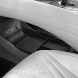 Center Console Lower Storage Box for BYD Seal 06GT 2024 2025 Car Central Tray TPE Organizer Accessories Tidying Black Car Int