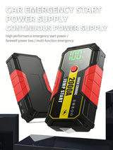 2000A 12V Car Jump Starter Portable Power Bank Battery Charger Emergency Car Booster for 8.0L Gas/7.0L Diesel
