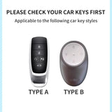 PU Car Key Case Cover for Aion S V Y Lx Gm8 Ga6 Sgs7 Gs5 J14 J16 Leather Car Key Accessory Car Accessory OEM
