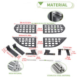 Side Storage Shelf Rack for Toyota 4Runner 2010-2023 Car Interior Accessory HEBE