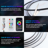 Symphony RGB LED Ambient Light Strips USB 3Meters LED Ambient Light MAGIC COLORM