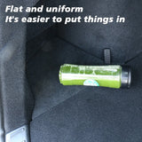 For Tesla New Model Y 2025 Launch Juniper 2025+ Rear Trunck Side Storage Box with Flocking or TPE Lids Covers and Drawstring