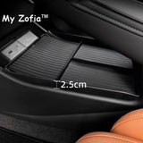For Xpeng XiaoPeng G9 2023 2024 2025 Car Armrest Storage Box Center Console Organizer Container Storage Box ABS Pad Accessori