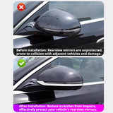 Rearview Mirror Anti Collision Trim Strip Decoration for Mercedes Benz E300L, GLC300L, C260L, S450L, GLA, GLB Rearview Mirror
