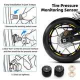 TPMS Protective Shell for M6 M8 Tyre Pressure Sensor Car Interior Accessory EKIY