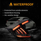 LED Tail Lights Smoked for Honda Civic 2018-2021 LED Tail Light Vland