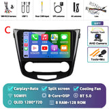 Android 15 Navigation Stereo for Nissan Qashqai J11 2013–2021