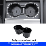 Trunk Organizer for Tesla New Model Y Juniper Launch Refresh 2025 Rear Trunk Storage Bins Side Box Organiser TPE Accessories