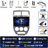 Android 15 Multimedia Stereo with GPS for Dodge Caliber 2007–2012