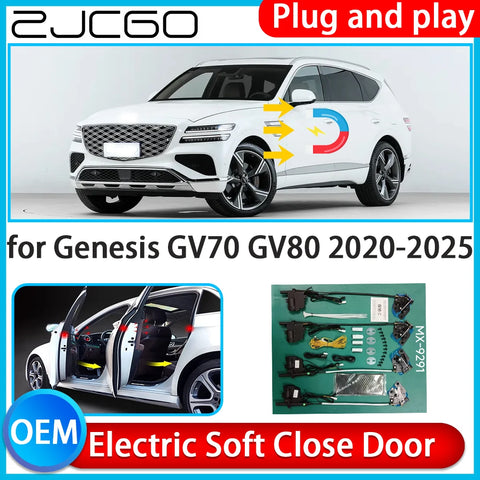 Electric Soft Close Door System for Genesis GV70 GV80 2020–2025 Car Interior Accessory ZJCGO