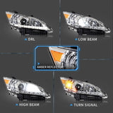 LED Projector Headlights for Lexus ES 2010-2012 Car Interior Accessory Vland