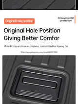 Xpeng G6 2023 2024 Xiaopeng G6 Waterproof Trunk Mat Dirt Proof Car Trunk Pad Modification