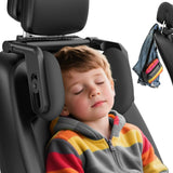 6-Way Adjustable Thickened Memory Foam Car Headrest Neck Pillow, Travel Car Sleeping,Suitable for Kids and Adults Car Interio