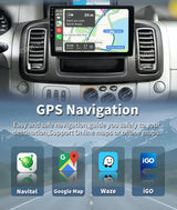 Android 15 Multimedia GPS Player for Renault Trafic 2