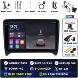Android 15 GPS Multimedia Stereo for Audi TT MK2 2006-2012