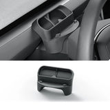 Steering Wheel Silicone SunGlasses Case Mobile Phone Holder For New Tesla Model Y Launch Juniper 2025 Model 3+ Highland 2024