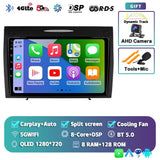 2K QLED Android Head Unit for Mercedes-Benz SLK-Class 2004–2011