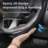 Carbon Fiber Steering Wheel Cover for Toyota Car Interior Accessory Hocasen