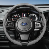 Breathable Leather Steering Wheel Cover for Subaru