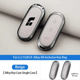 Car Key Case For Li Lixiang L7 L8 L9 2022 2023 Aluminum Alloy Car Key Case Shell