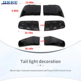 Tail Light Hoods Cover for Ford Mustang 1998-2014 Car Interior Accessory HEBE