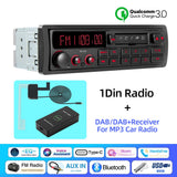 1Din Bluetooth MP3 Radio for Porsche Mercedes BMW