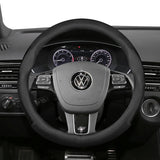 Faux Leather Wheel Cover for VW Golf Passat Jetta Car Interior Accessory Hocasen