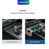 Gear Storage Box for Volvo XC90 S90 XC60 2026 Car Interior Accessory LINGLUYANG