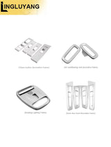 Rear Air Outlet Trim Stainless Steel for Volvo XC40 Car Interior Accessory LINGLUYANG