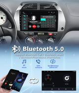 2K QLED Android Head Unit with CarPlay for Toyota RAV4 2000–2003