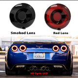 Full LED Halo Tail Lamp Assemblies For Corvette C6 2005-2013 Car Interior Accessory iJDM