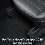 TPE Seat Rail Plug Protection for Tesla Model Y Car Interior Accessory OEM