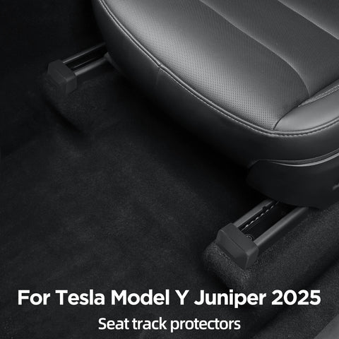 TPE Seat Rail Plug Protection for Tesla Model Y Car Interior Accessory OEM