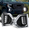 LED Fog Lights with Bezel for GMC Sierra 1500