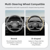Steering Wheel Cover Breathable Sports for Hyundai Elantra Car Interior Accessory Hocasen