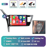 2K QLED Android 15 Head Unit for Toyota Corolla 2012–2016