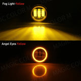 LED Angel Eye Fog Light for Ford Focus Fiesta