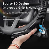 Steering Wheel Cover Carbon Fiber for Skoda Octavia Car Interior Accessory Hocasen