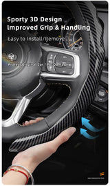 Carbon Fiber Wheel Cover for Jeep Wrangler 4Xe Car Interior Accessory Hocasen