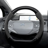 Suede Carbon Fiber Wheel Cover for Xpeng G6 G9 P7 M03 Car Interior Accessory Hocasen