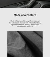 Alcantara Car Interior Door Panel Trim Sticker for Audi A4 A4L S4 Q5L A5 S5 Q5 Q7 Car Interior Accessory OEM
