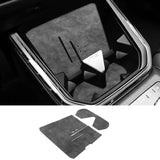 For BMW X3 G48 G45 (2025-) Console Cup Holder Wirless Charging Pad Protection Cover Trim Stickers Car Interior Tuning Accesso