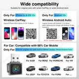 Mini Wireless CarPlay Android Auto Adapter Dongle