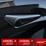 For Tesla New Model 3 Highland 2024 and New Model Y LAUNCH Juniper 2025 Side Camera Cover Lens Protector Black White Red Shiny