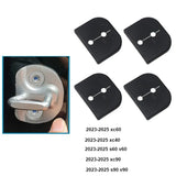 Door Lock Buckle Covers for Volvo XC60 XC90 S90 V90 Car Interior Accessory LINGLUYANG 2023-2025