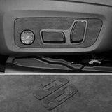For BMW X3 G45（2025-）Seat Side Control Panel Frame Trim Sticker Car Premium Interior Custom Tuning Accessori Made of Alcantar