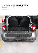 Tailgate Trunk Storage Organizer Cover for Smart Car Interior Accessory GMUNI